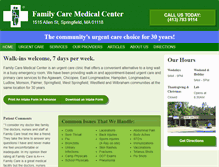 Tablet Screenshot of familycaremedicalcenter.org